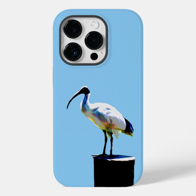 Bin Chicken, (Ibis) Oil Paint,  Case-Mate iPhone Case (Back)