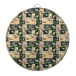 Bin Chicken (Ibis) Photo Collage, Dartboard