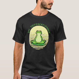 Bin Deep Relaxed Frog Vintage Yoga T-Shirt