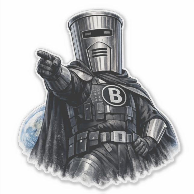 Bin Sentinel Wants YOU: Wheelie Bin Sticker (Front)