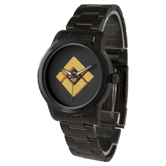 Binance Logo Watch (Angled)
