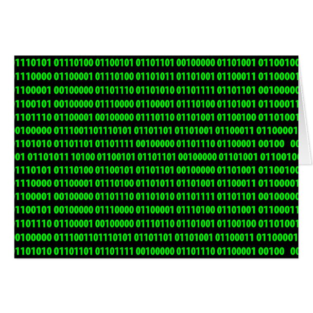 Binary (Front Horizontal)