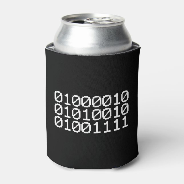 BINARY BRO CAN COOLER (Can Front)