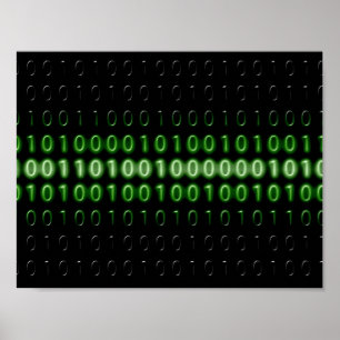 binary-code-475664 BINARY CODE COMPUTERWORLD COMPU Poster