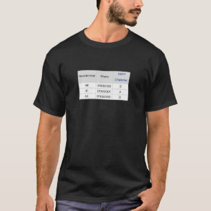 Binary Code Dad Funny Men's Father's Day Nerd Geek T-Shirt