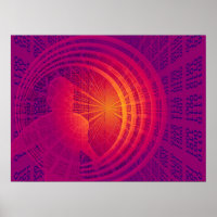 Binary Code Hi-Tech Abstract Design