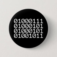 BINARY GEEK BUTTON