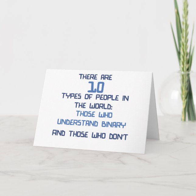 binary joke card (Front)