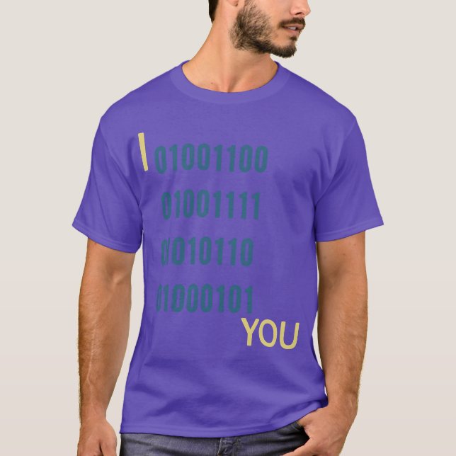 BINARY LOVE family T-Shirt (Front)
