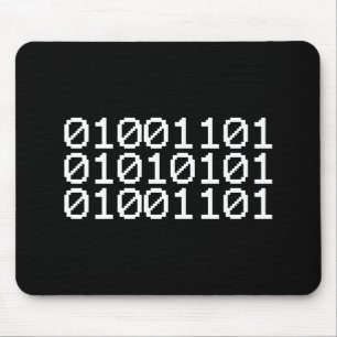 BINARY MUM MOUSE PAD