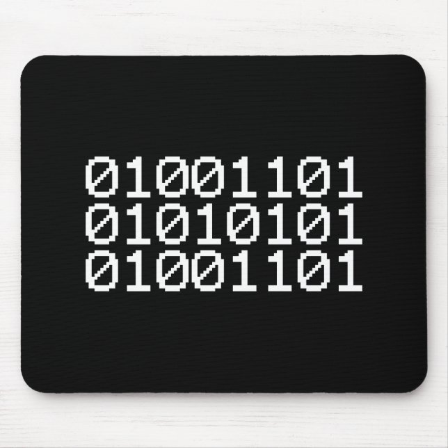 BINARY MUM MOUSE PAD (Front)