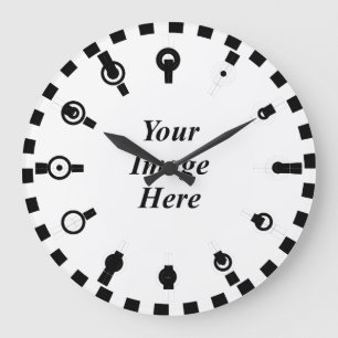 Binary Object Clock /w S Marks by Kenneth Yoncich