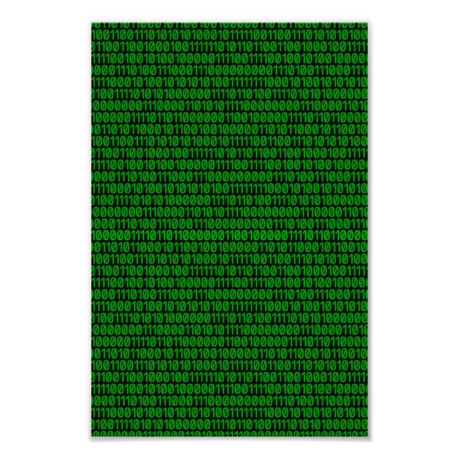 Binary Photo Print (Front)