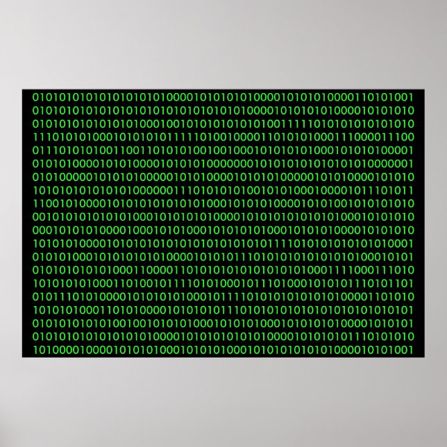 Binary Poster (Front)