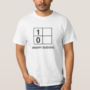 Binary Sudoku T-Shirt