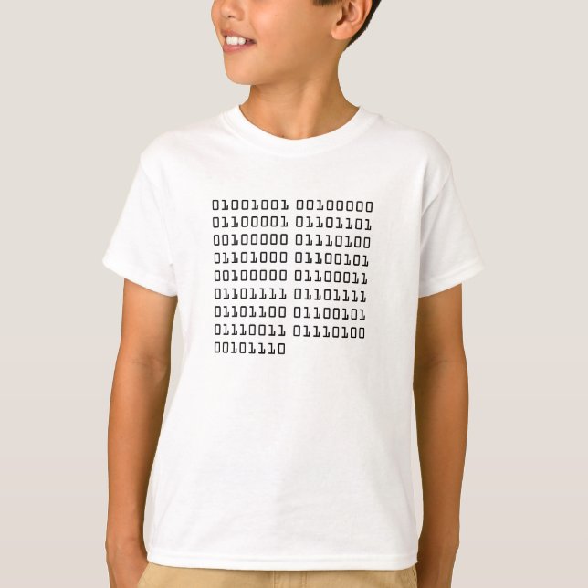 Binary T Shirt (Front)