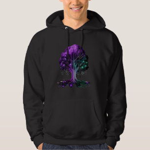 Binary Tree Coder Computer Programmer Design Hoodie