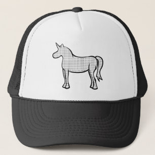 Binary Unicorn Trucker Hat