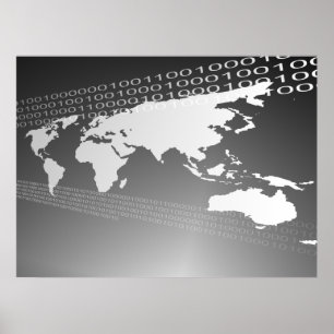 Binary World Poster