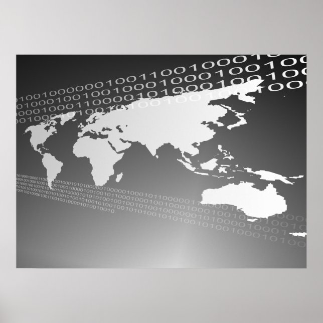 Binary World Poster (Front)