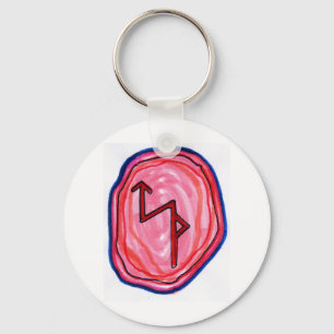 Bind Rune for Business Success Key Ring
