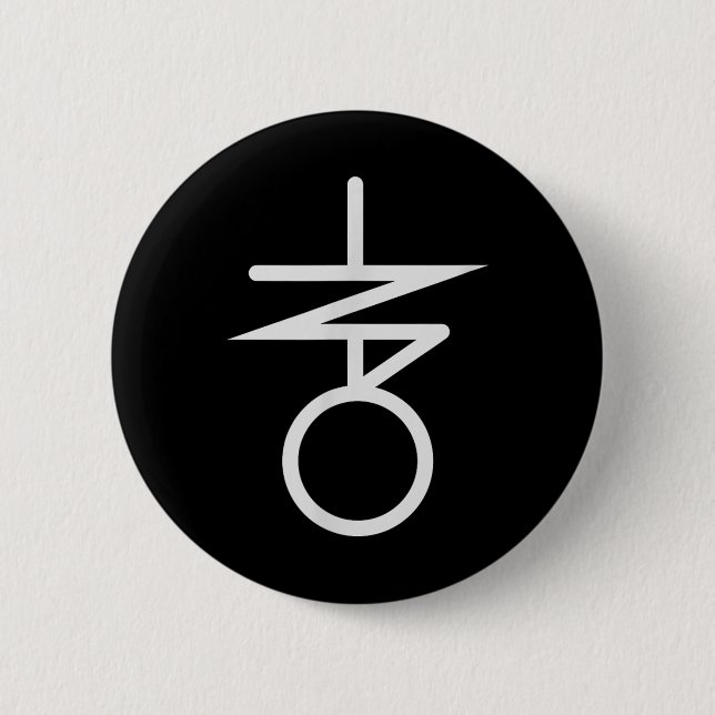 Bind Trump Sigil  6 Cm Round Badge (Front)