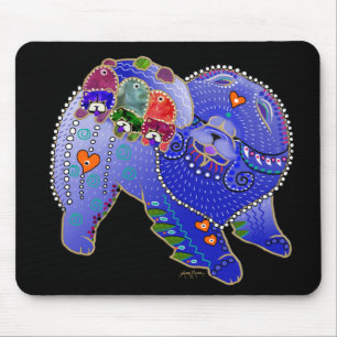 BINDI chow family mousepad
