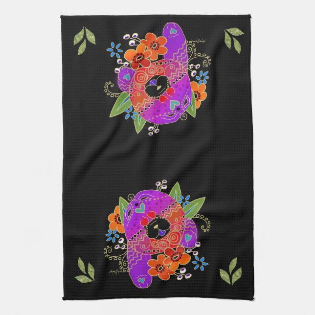 BINDI chow kitchen towel (Vertical)