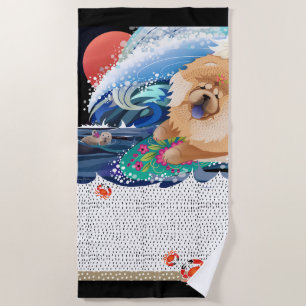 BINDI CHOWABUNGA - Chow lg beach towel