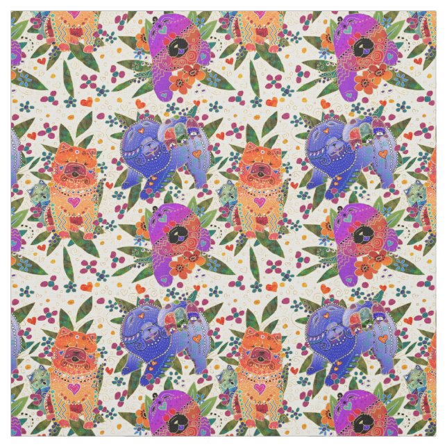 BINDI CHOWS FABRIC - customise (Swatch)