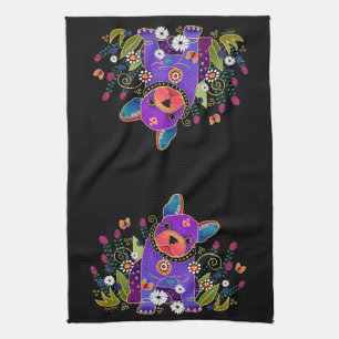 BINDI FRENCHIE ringside towel/kitchen towel