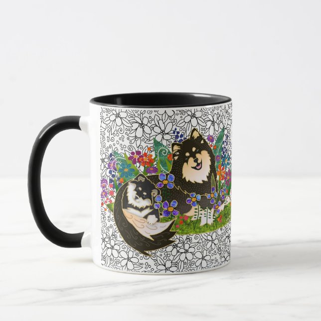 BINDI LAPPY Finnish Lapphund  11 OZ MUG (Left)