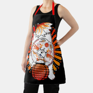 BINDI MI TANG  Chow All-Over Print Apron
