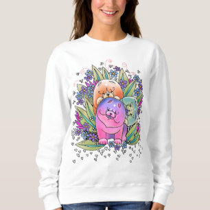 BINDI PLAYDATE Chow shirts- choose style and Sweatshirt