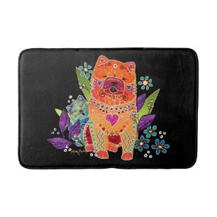 Bindi Smooth Chow horizontal- Crate or Bath Mat