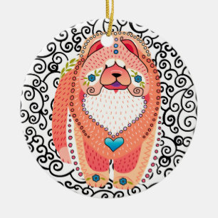 BINDI SOPHIE chow ORNAMENT