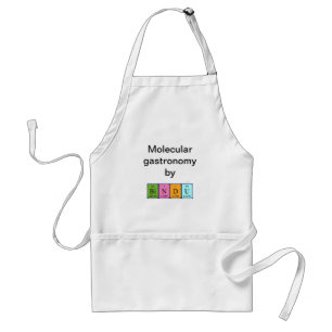 Bindu periodic table name apron