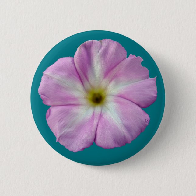 Bindweed #1 6 cm round badge (Front)