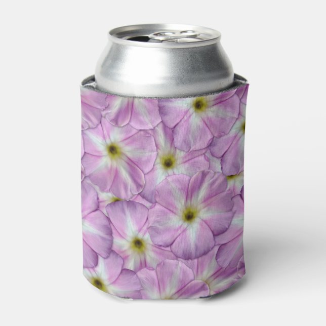 Bindweed Seamless Pattern Can Cooler (Can Front)