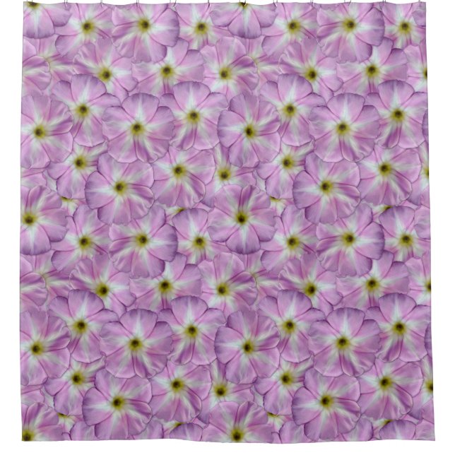 Bindweed Seamless Pattern Shower Curtain (Front)