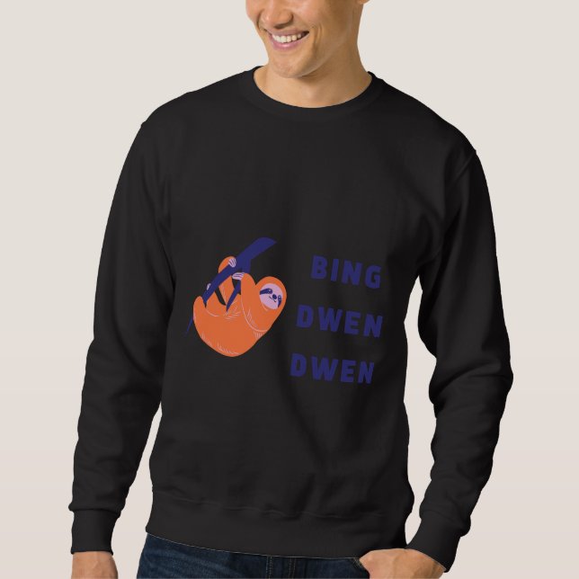 Bing Sloth Dwen Dwen Sweatshirt (Front)
