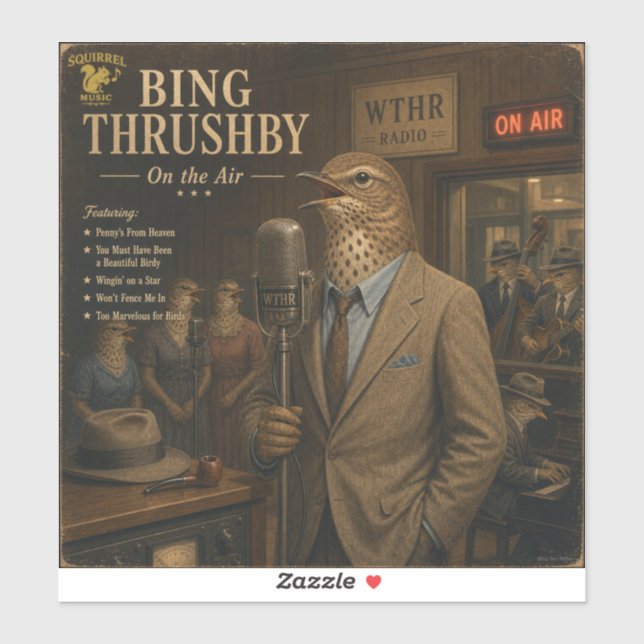 Bing Thrushby Album: a Parody (Sheet)