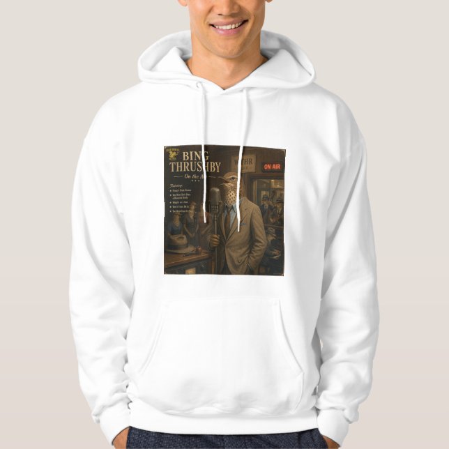 Bing Thrushby Album: a Parody Hoodie (Front)