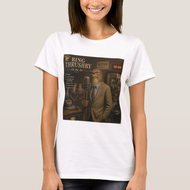 Bing Thrushby Album: a Parody T-Shirt (Front)