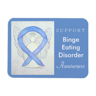 Binge Eating Disorder (BED) Awareness Angel Magnet