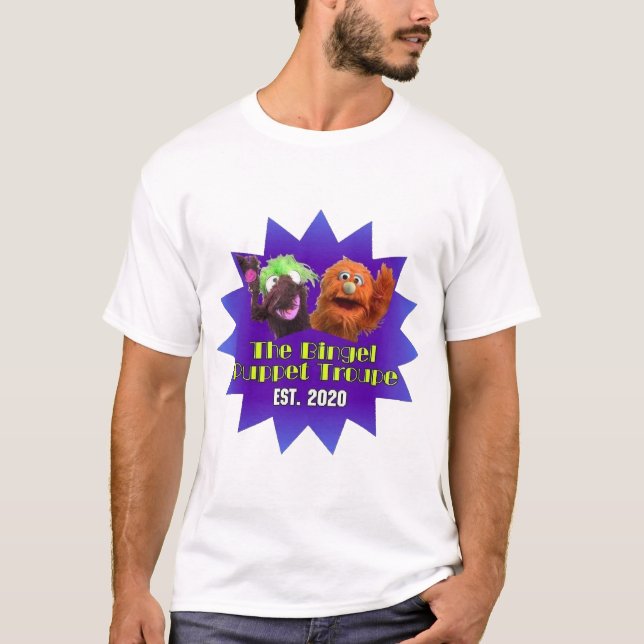 Bingel Puppet Troupe T-Shirt (Front)
