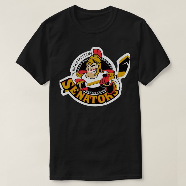 Binghamton Senators T-Shirt (Design Front)