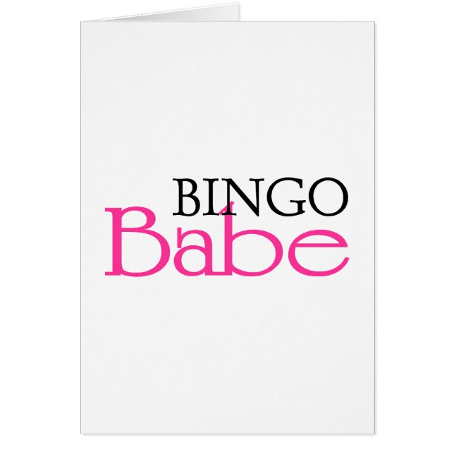 Bingo Babe (Front)