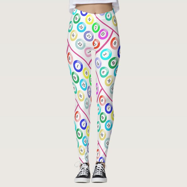 Bingo Balls Leggings (Front)