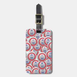 Bingo Balls Luggage Tag